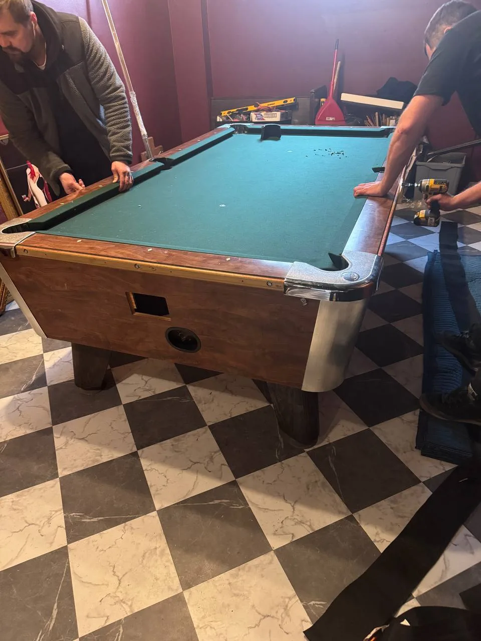 Pool Table Moving