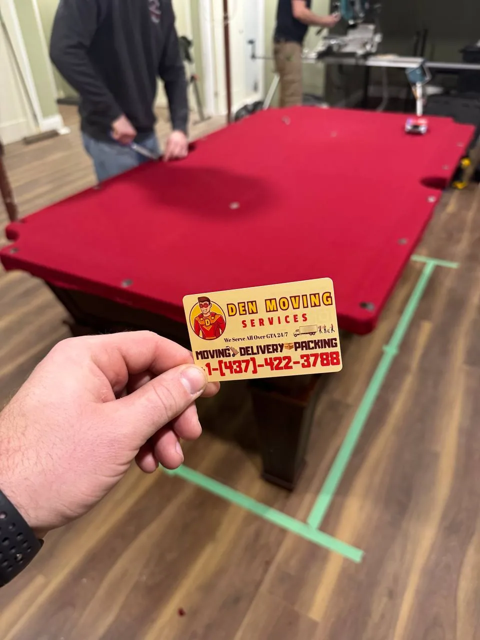 Professional pool table service